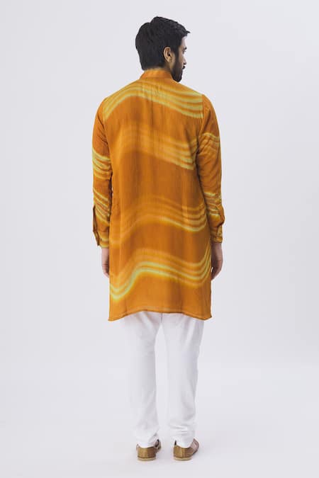 Gaurav Katta Silk Chanderi Kurta 