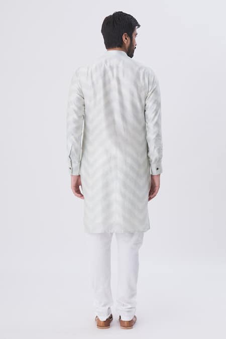 Gaurav Katta Silk Chanderi Kurta 
