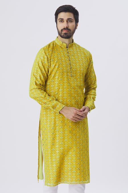 Gaurav Katta Silk Kurta 