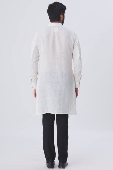 Gaurav Katta Linen Kurta 