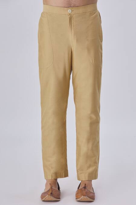 Shop Kunal Anil Tanna Pink Spun Silk Textured Bundi And Kurta Set Online at Aza Fashions Shop_Kunal Anil Tanna_Pink Spun Silk Textured Bundi And Kurta Set _Online_at_Aza_Fashions