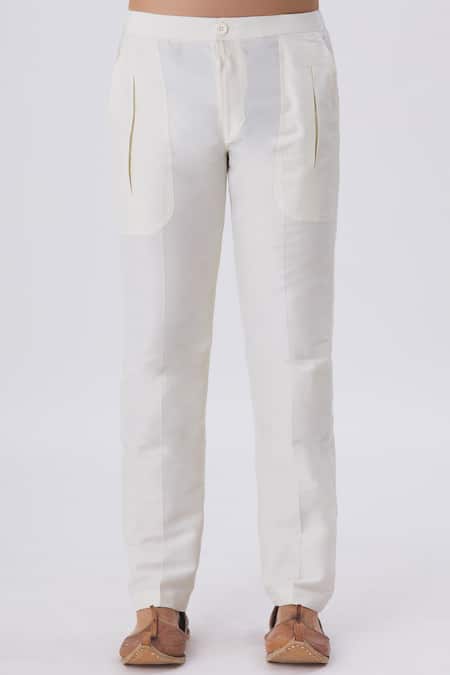 Shop Kunal Anil Tanna Yellow Spun Silk Embroidered Kurta And Pant Set Online at Aza Fashions Shop_Kunal Anil Tanna_Yellow Spun Silk Embroidered Kurta And Pant Set _Online_at_Aza_Fashions