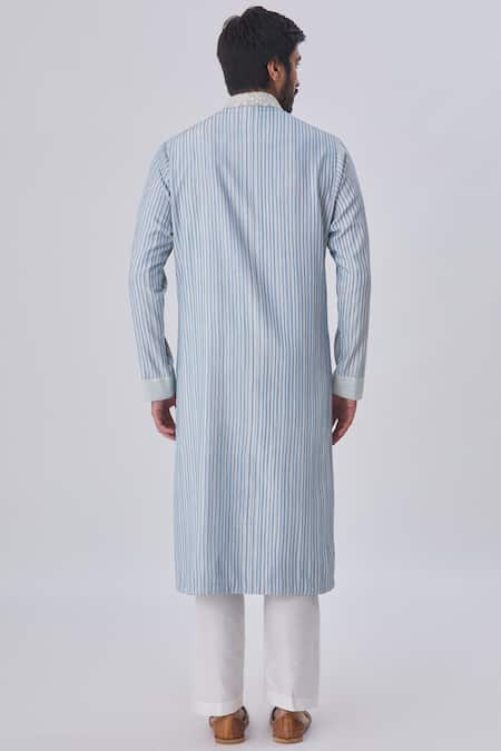 Kunal Anil Tanna Textured Kurta & Pant Set 