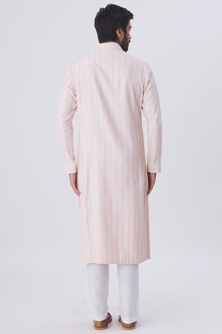 Kunal Anil Tanna Textured Kurta & Pant Set 