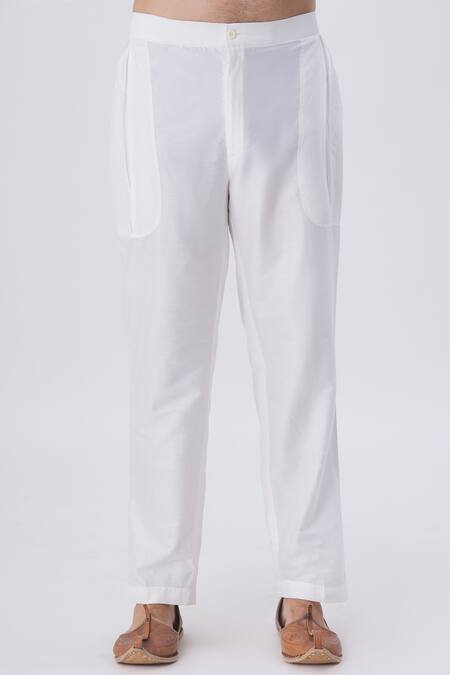 Shop Kunal Anil Tanna Yellow Spun Silk Embellished Kurta And Pant Set Online at Aza Fashions Shop_Kunal Anil Tanna_Yellow Spun Silk Embellished Kurta And Pant Set _Online_at_Aza_Fashions