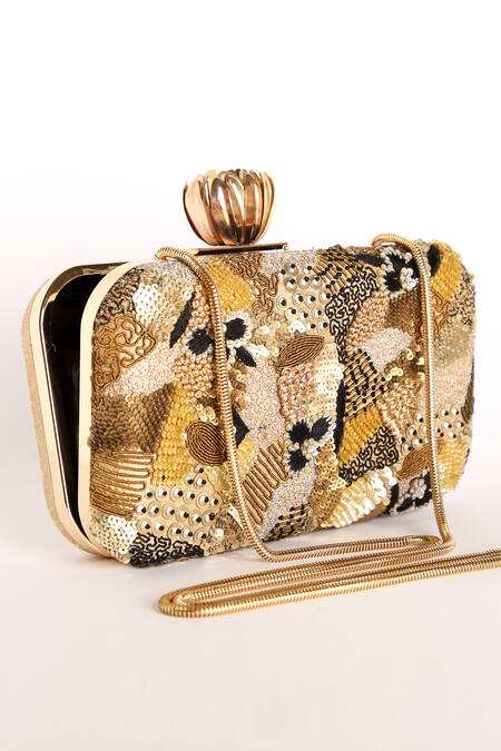 Ara Studio_Embellished Clutch_Online_at_Aza_Fashions