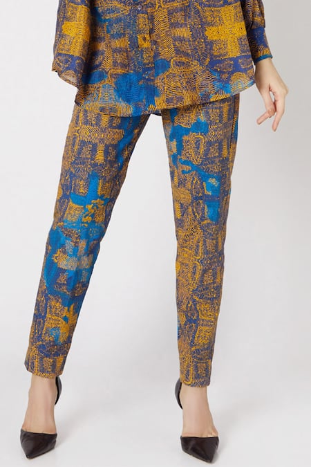 African Print Culottes | Wide Leg Pants | Cropped Womens Trousers