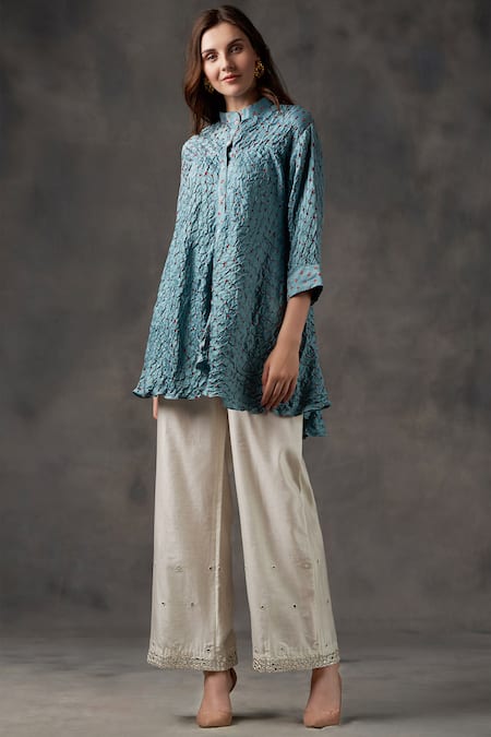 Twenty Nine Silk Bandhani Tunic 