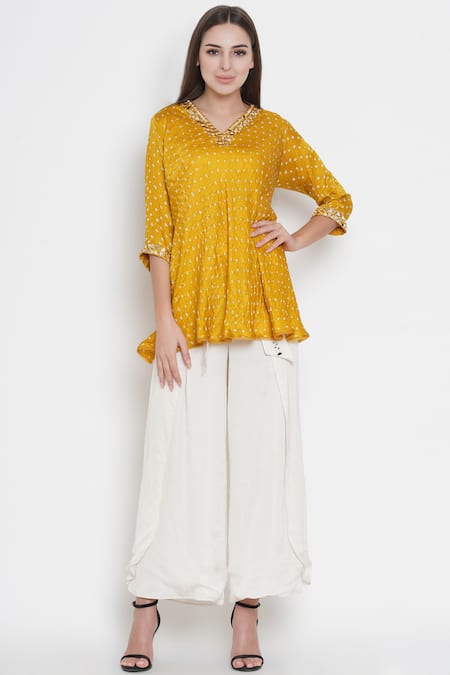 Twenty Nine Silk Bandhani Top 