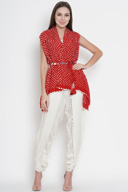 Twenty Nine Silk Bandhani Top