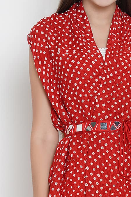 Twenty Nine Silk Bandhani Top