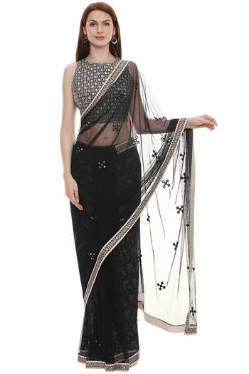 Soup By Sougat Paul Embellished Saree with Blouse 