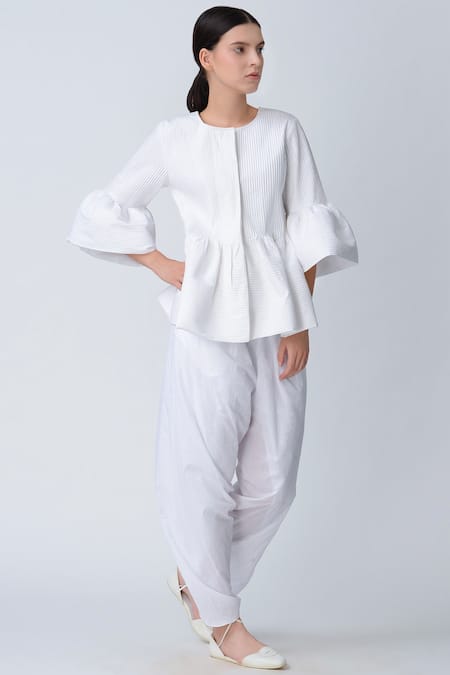 Rajesh Pratap Singh Draped Pants 