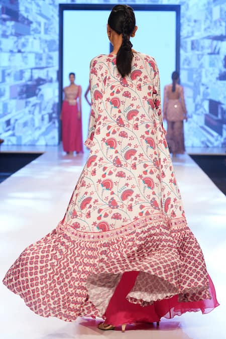 Diyarajvvir Printed Jacket Pant Set 