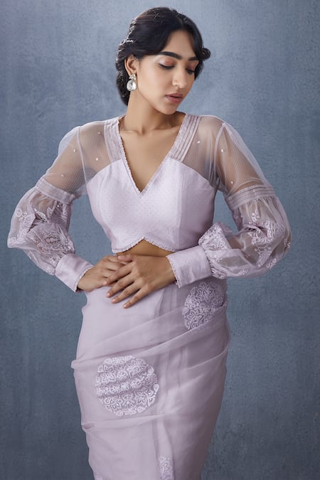Torani Handwoven Chanderi Blouse 