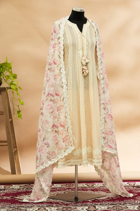 Aditi Beriwala Printed Anarkali with Dupatta 