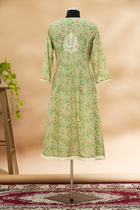 Aditi Beriwala Printed Flared Kurta 