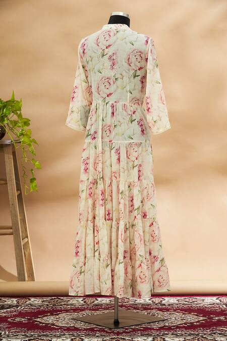 Aditi Beriwala Printed Maxi Dress 