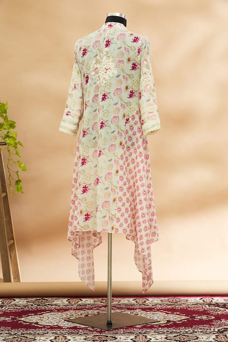 Aditi Beriwala Printed Asymmetric Kurta 