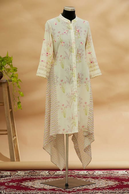 Aditi Beriwala Printed Asymmetric Kurta 