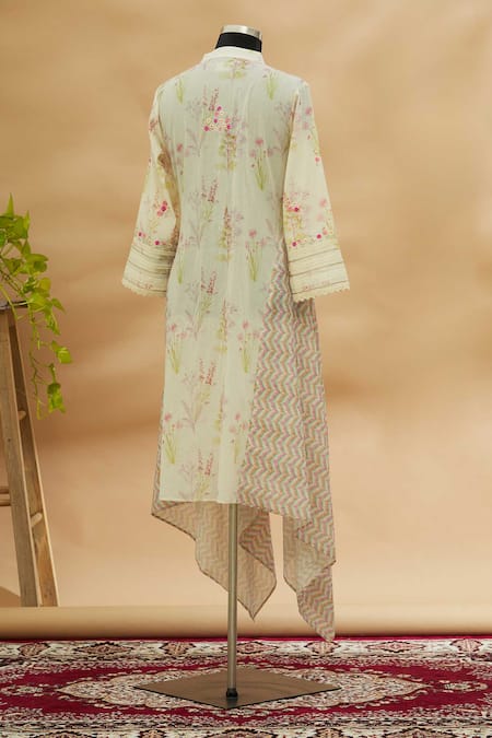 Aditi Beriwala Printed Asymmetric Kurta 