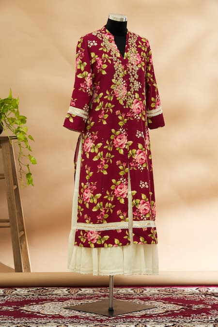 Aditi Beriwala Printed Kurta with Inner 