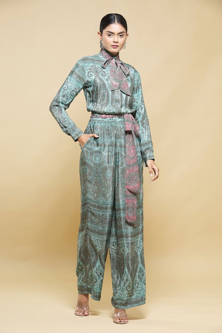 Kartikeya India Printed Jumpsuit 