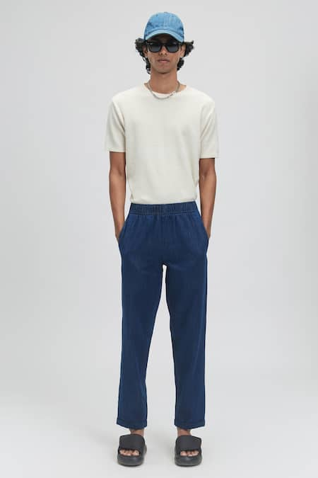 Terra Luna Malin Handloom Cotton Pleated Pant 