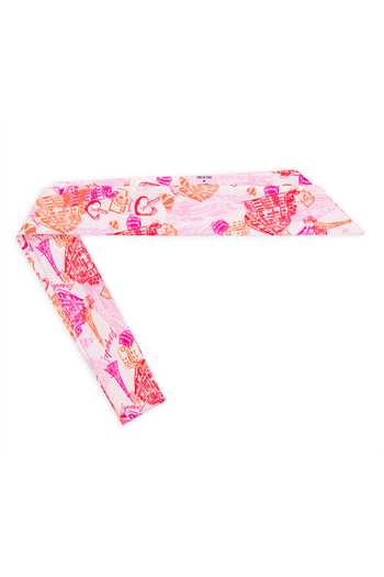 Hair Drama CO_Multi Color Emily In Paris Printed Head Scarf_Online_at_Aza_Fashions
