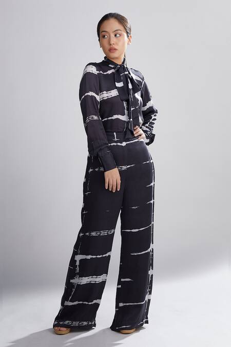 Koai Shibori Silk Pant For Kids