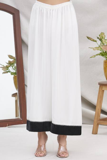 Shop_Ekta Singh_Black Velvet Round Panelled Kurta Set _Online_at_Aza_Fashions