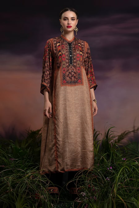 Rajdeep Ranawat Silk Kurta & Palazzo Set 