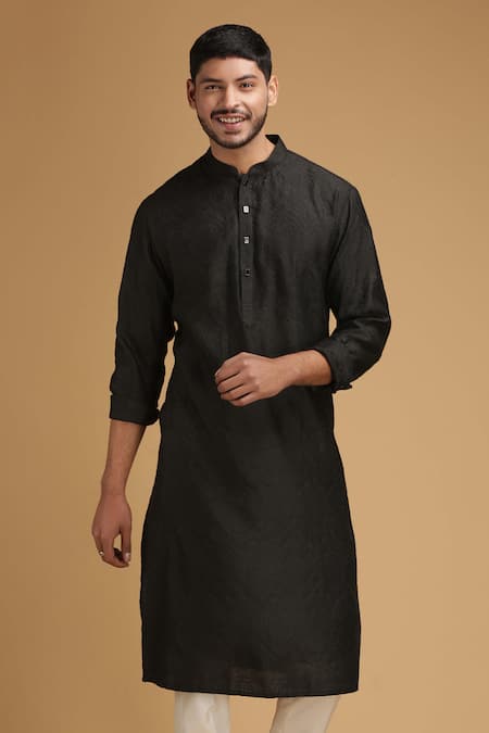 Chatenya Mittal Floral Motif Kurta 