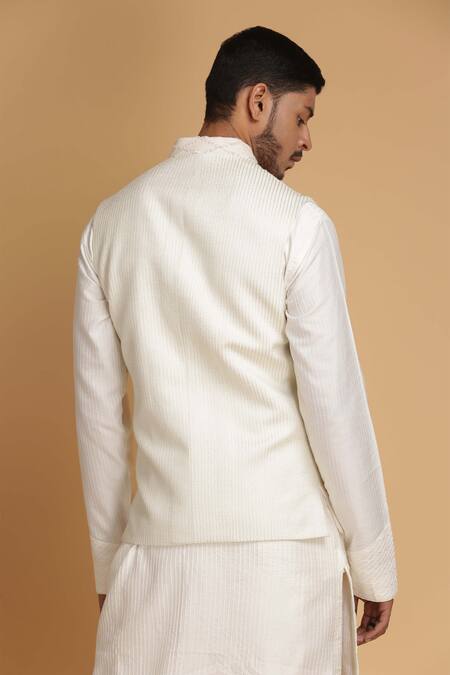Chatenya Mittal Embroidered Nehru Jacket 