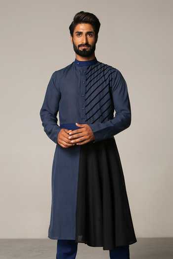 Siddartha Tytler Panelled Kurta Set 