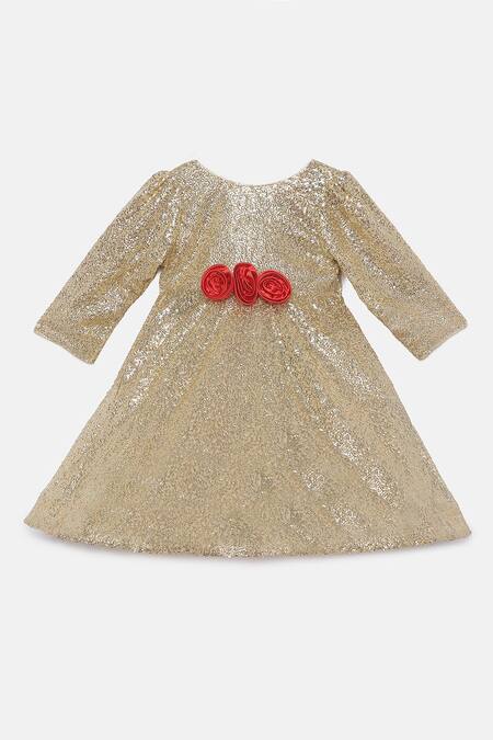 Shop Tutus By Tutu Gold Sequins Fabric Embroidered Gown at Aza Fashions Shop_Tutus By Tutu_Gold Sequins Fabric Embroidered Gown_at_Aza_Fashions