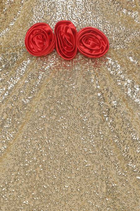 Buy Tutus By Tutu Gold Sequins Fabric Embroidered Gown Online at Aza Fashions Buy_Tutus By Tutu_Gold Sequins Fabric Embroidered Gown_Online_at_Aza_Fashions