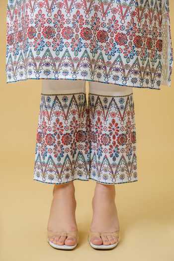 Shop Mool Organic White Sustainable Rayon Embroidered Kurta Set Online at Aza Fashions Shop_Mool Organic_White Sustainable Rayon Embroidered Kurta Set_Online_at_Aza_Fashions
