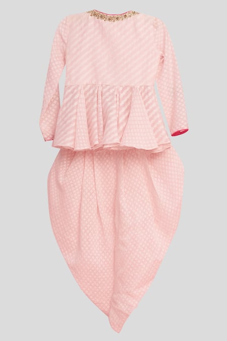 Nikasha Peplum Kurta & Dhoti Pant Set 