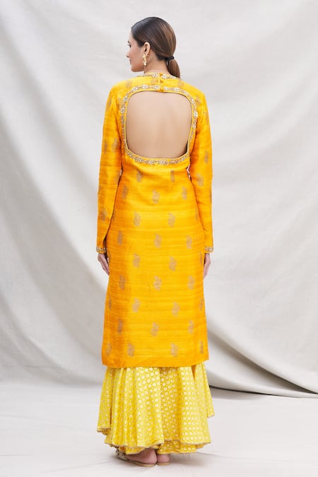 Nikasha Floral Print Kurta Sharara Set 