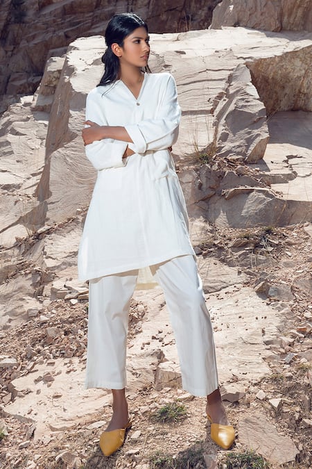 Kharakapas Short Tunic & Pant Set 