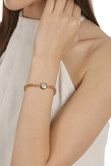 14kt Gold Fancy Link Bracelet | Costco