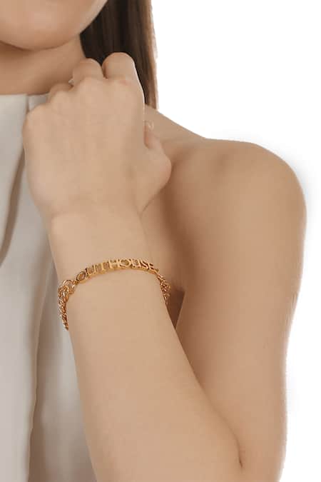 Buy Bold Gold Link Chain Bracelet | Buy Gold Link Chain Bracelet | FORO