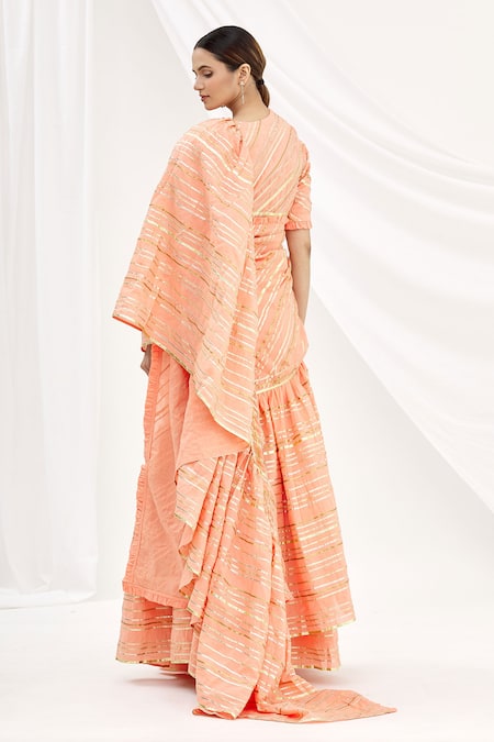 Shagun Manchanda Gota Embroidered Saree 