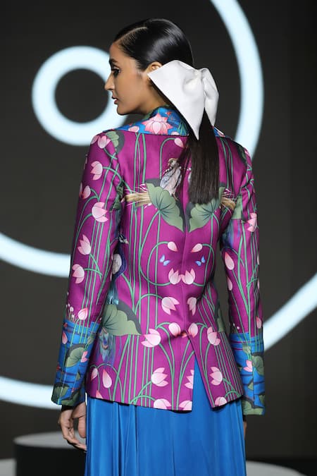 Limerick By Abirr N' Nanki Floral Print Jacket 