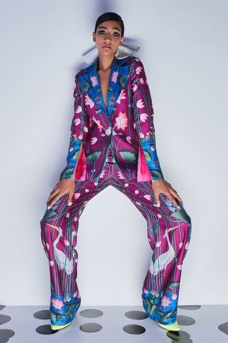 Limerick By Abirr N' Nanki Floral Print Pant 