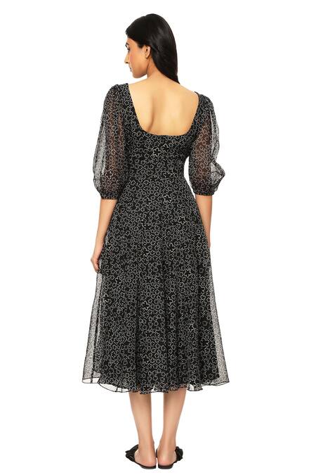 Ankita Organza Printed Dress 