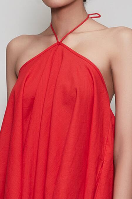 Red Mermaid Backless Sexy Party Elegant Evening Cocktail Prom Dress,PD –  AlineBridal