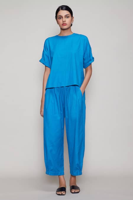 MATI Cotton Top & Pant Set 