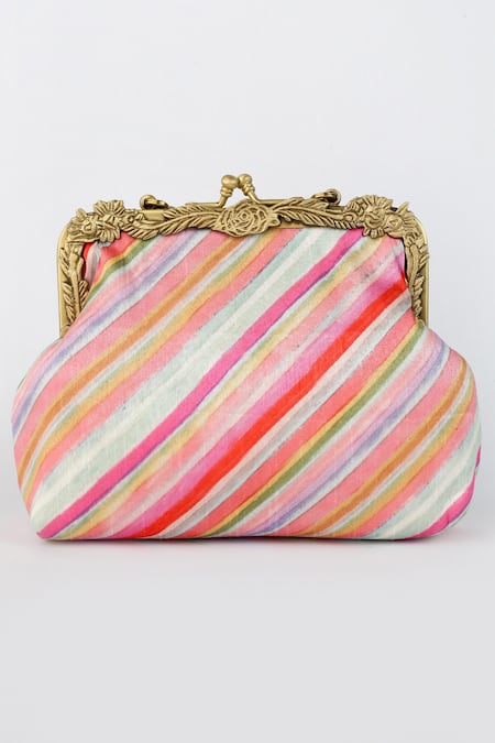 Kate Spade New York Multi Colored Striped Handle Bag - Neutrals Handle Bags,  Handbags - WKA172919 | The RealReal
